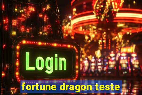 fortune dragon teste